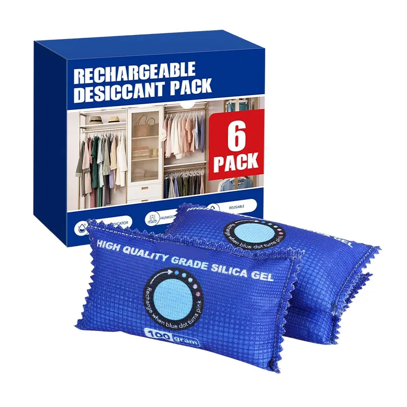 Silica Gel Desiccant bag with Viewing Window
