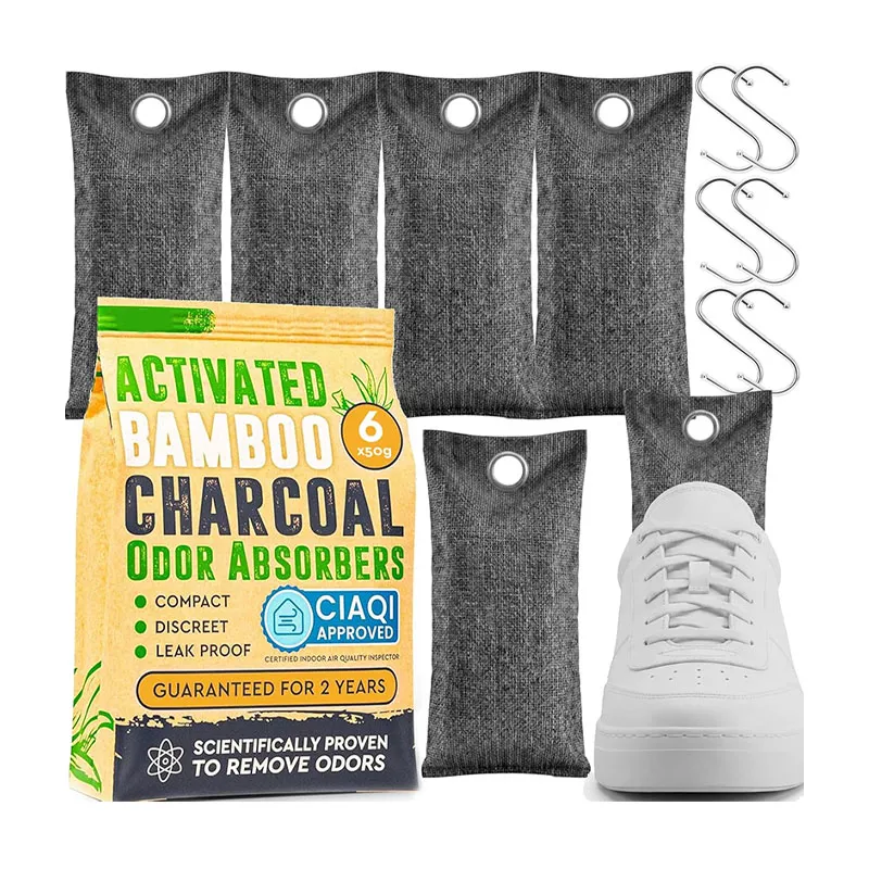 Activated Charcoal Shoe Deodorizer Bags