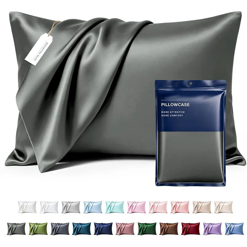 Satin Pillowcase with Envelope Closure